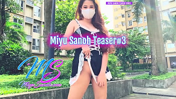 Teaser#3 Miyu Sanoh - New Filipina Sexy Model No Underwear Flashing In The Condo Pool - Teaser Video XXX Pinay Scandal