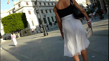 transparent skirt